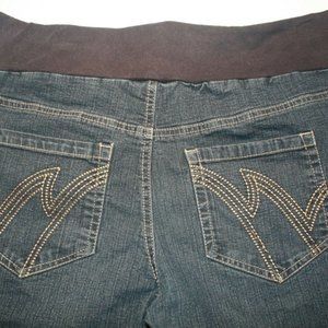 Oh! Mamma Maternity Blue Jeans with Comfort band